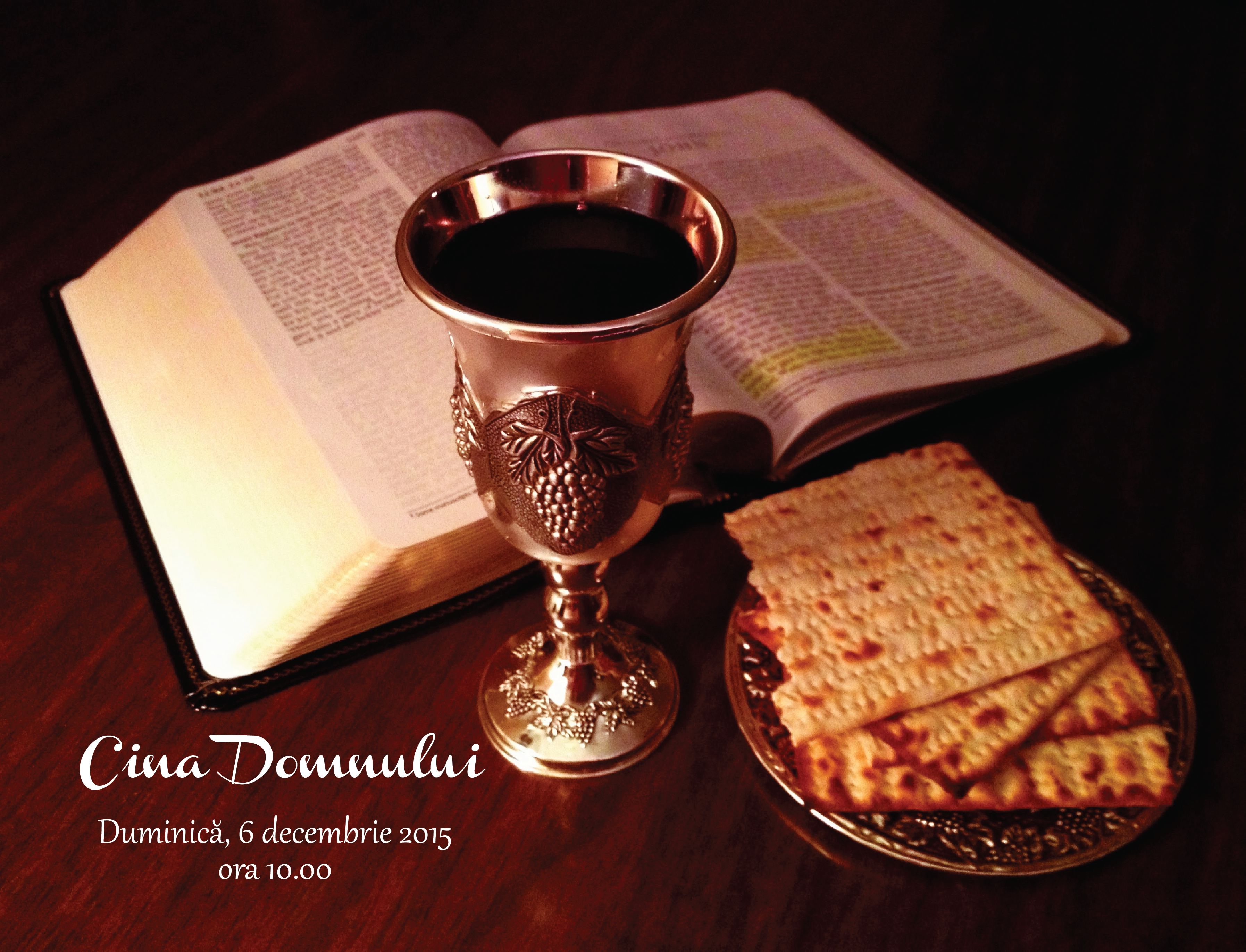 Cina Domnului - Decembrie - Biserica Baptista Providenta Frankfurt Germania