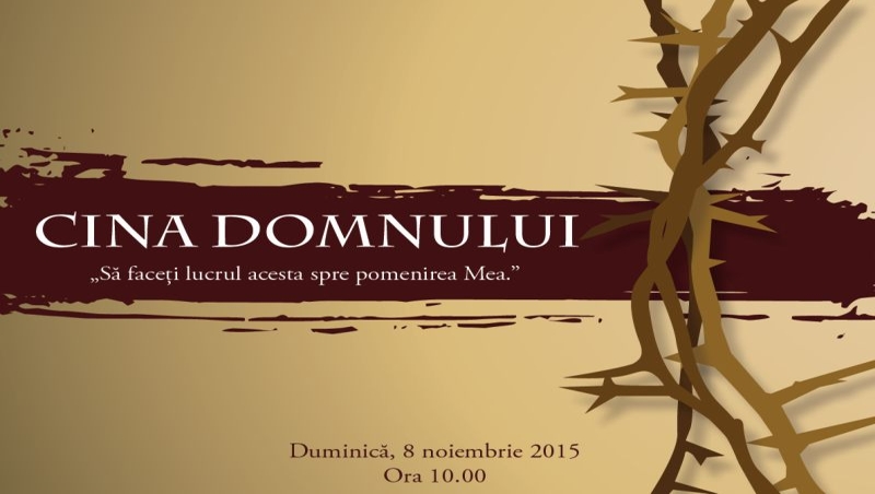 Cina Domnului - Octombrie - Biserica Baptista Providenta Frankfurt Germania