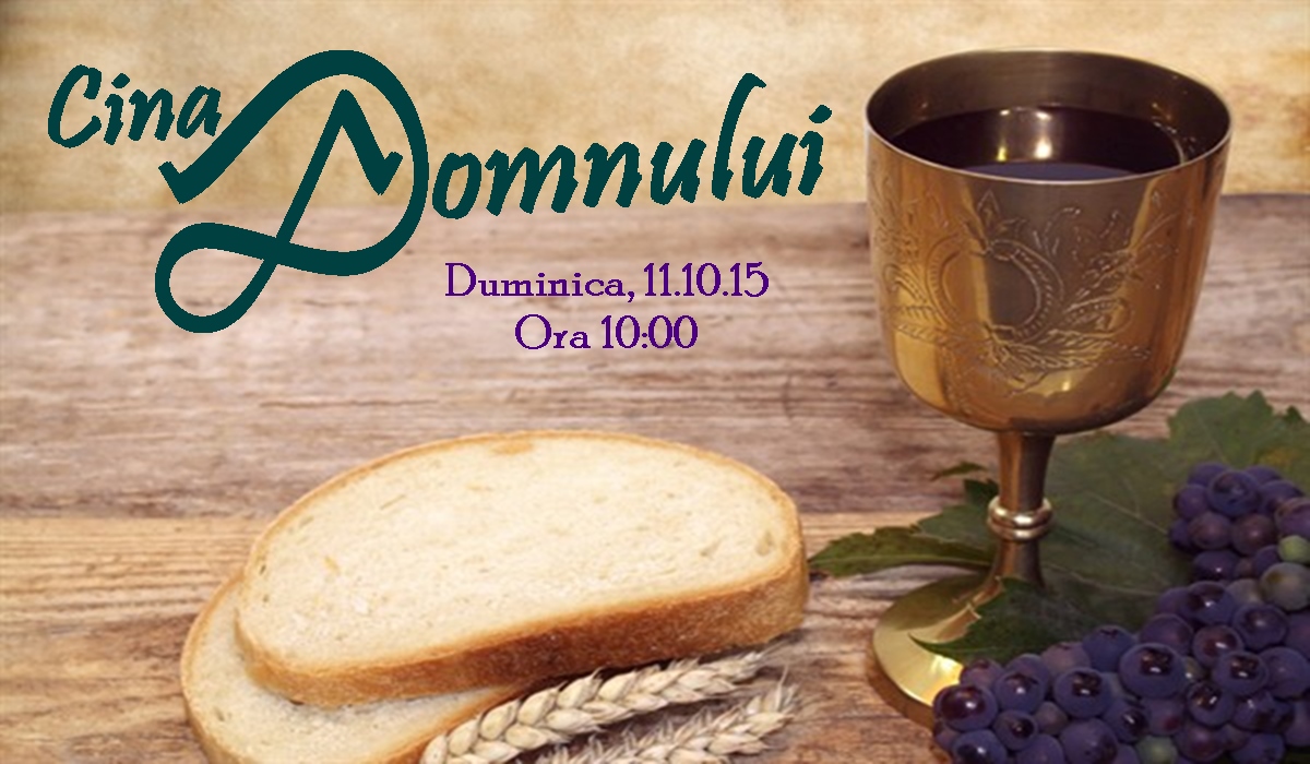 Cina Domnului - Octombrie - Biserica Baptista Providenta Frankfurt Germania